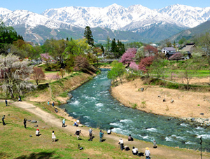 大出の吊橋