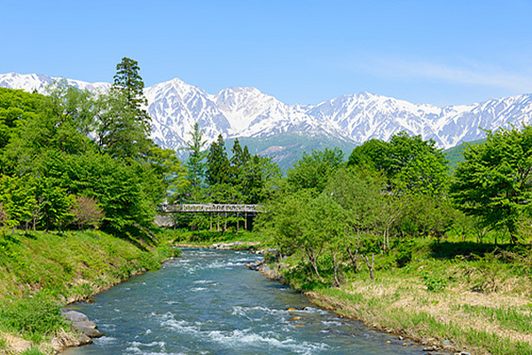 大出の吊橋